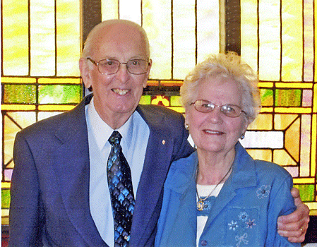 Joe Fisher and wife